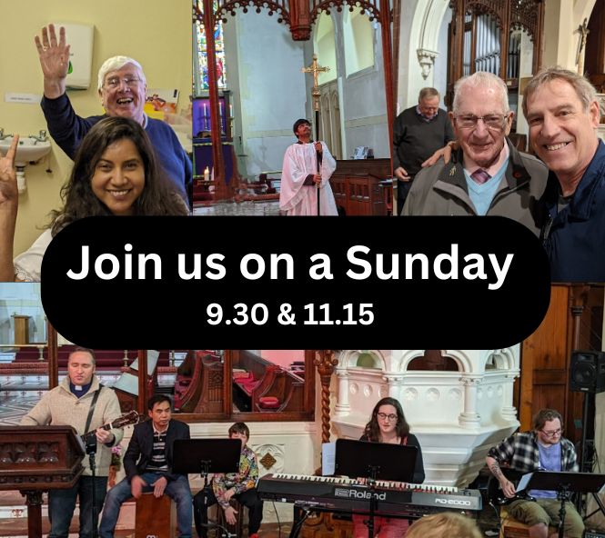 Join us on a Sunday*9.30am  //  11.15am