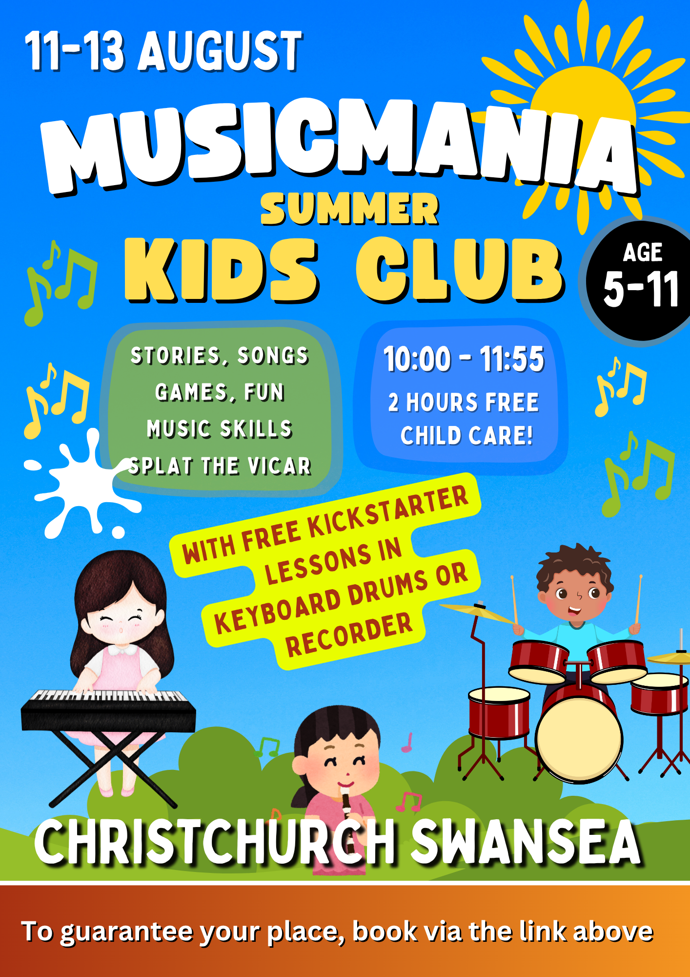 CCS Holiday Club A4 flyer - Au